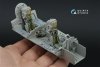 Quinta Studio QD+32229 Tornado IDS German 3D-Printed & coloured Interior on decal paper (Italeri) (with 3D-printed resin parts) 1/32